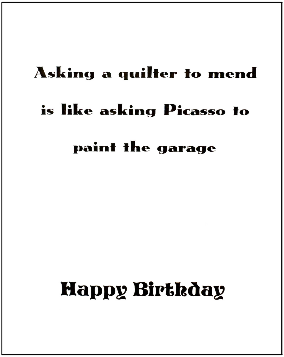 Birthday Greeting Card - Happy Birthday Picasso – Fay's
