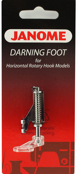 Janome Darning Foot For Horizontal Rotary Hook Models    #200349000