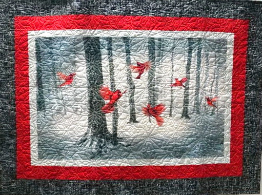 Cardinal Braid Quilt Kit