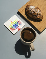 Coasters - Hanukkah Menorah