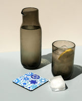 Coasters - Tossed Stars (White)