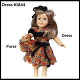 18 Inch Doll Crocheted Dress Set #1844