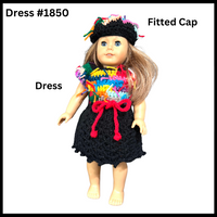 18 Inch Funky Doll Crocheted Dress Set #1850