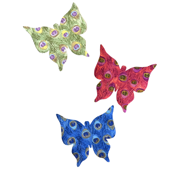Fused Applique Butterfly - Feathers
