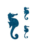 Teal Seahorse Small - 3 LEFT