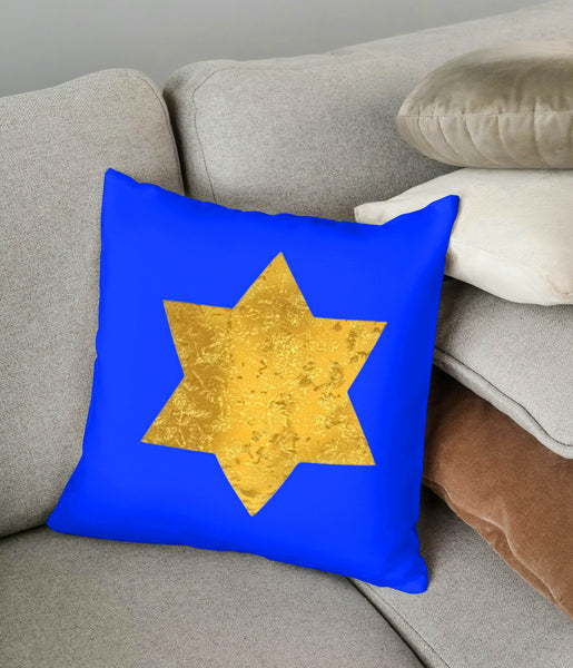 Jewish Fused Applique - Star of David - Gold