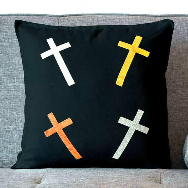 Fused Applique Crosses #1