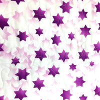 Quilted Stars of Light Fabric