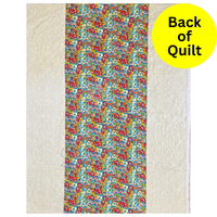 Floral Applique Umbrella Quilt / Wall Hanging