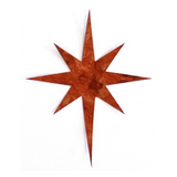 Fused Applique Stars of Bethlehem - 5-1/2 x 6-1/2