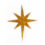 Fused Applique Stars of Bethlehem - 5-1/2 x 6-1/2