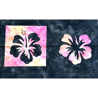U FINISH IT - Positive and Negative Applique Floral Batik