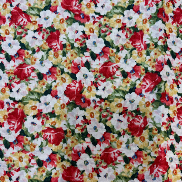 Floral Bouqueet - 1-1/8 YDS