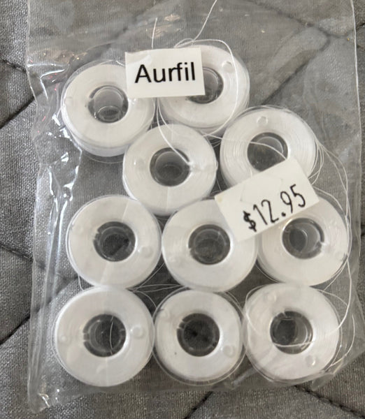 AURIFIL BOBBIN THREAD  -12 LEFT!