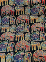Laurel Burch Cat Tapestry-1/2 YD