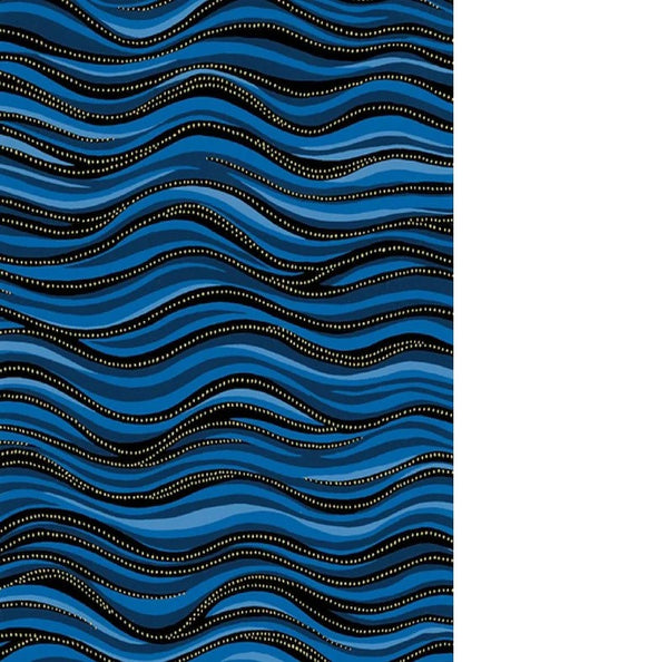 Ocean Songs - 6" or 1/6 YD - 2 PIECES