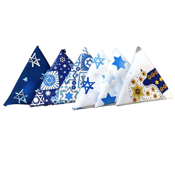Fat Quater Bundle #108 - Blue & White Stars
