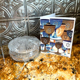 Jewish New Years Greeting Card - Goblets
