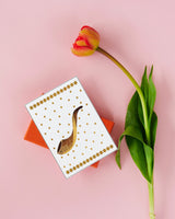 Jewish New Years Greeting Card - Shofar & Stars