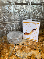 Jewish New Years Greeting Card - Shofar & Stars