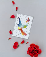 Jewish New Years Greeting Card - Watercolor Dove