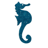 Teal Seahorse Large - 3 LEFT