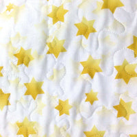 Quilted Stars of Light Fabric