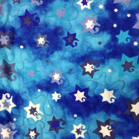 Quilted Jubilant Stars Fabric