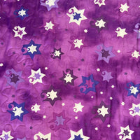 Quilted Jubilant Stars Fabric - 1 YD