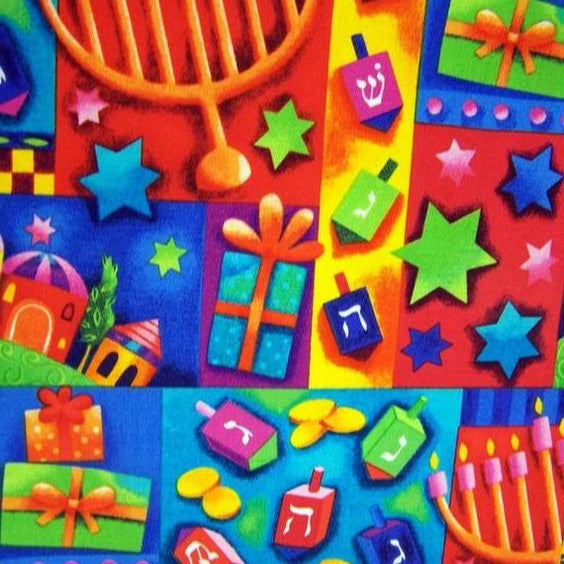 Chanukkah Patchwork - 15 YARD BOLT - 1 LEFT