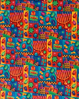 Channukkah Patchwork - 5-1/4 YDS