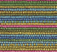 Bead Stripe - Moss - 6 YDS