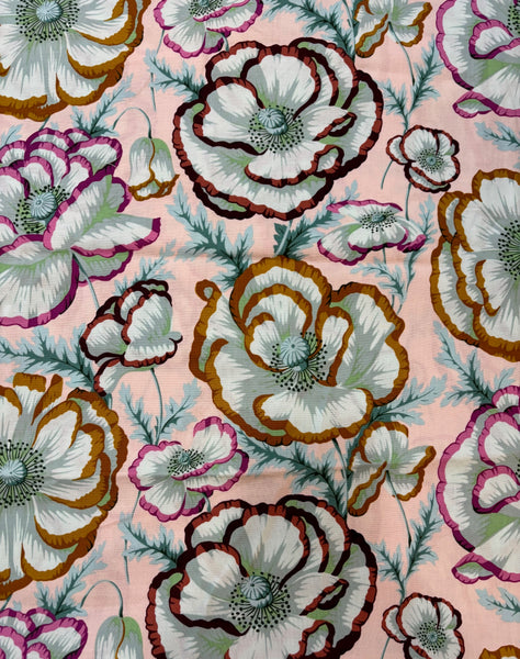 Banded Poppy - 1-1/8 YDS