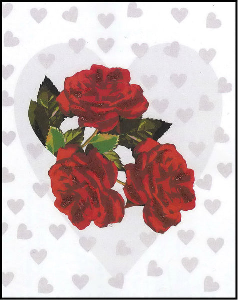 Mother's Day Greeting Card - Red Roses