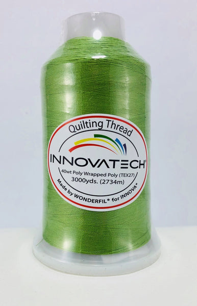 INNOVATECH LIME QUILTING THREAD - 1  LEFT!