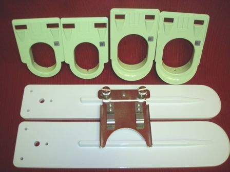 Janome Socket / Hoop Kit (also called the “Sock Hoop Kit”): 1 LEFT