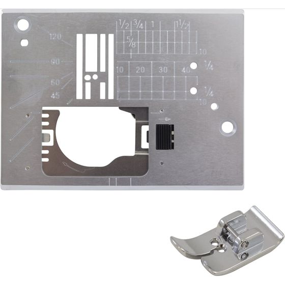 Janome Needle Plate and Foot For Straight Sewing For Janome Jem Series   #200423009 - 1 LEFT!