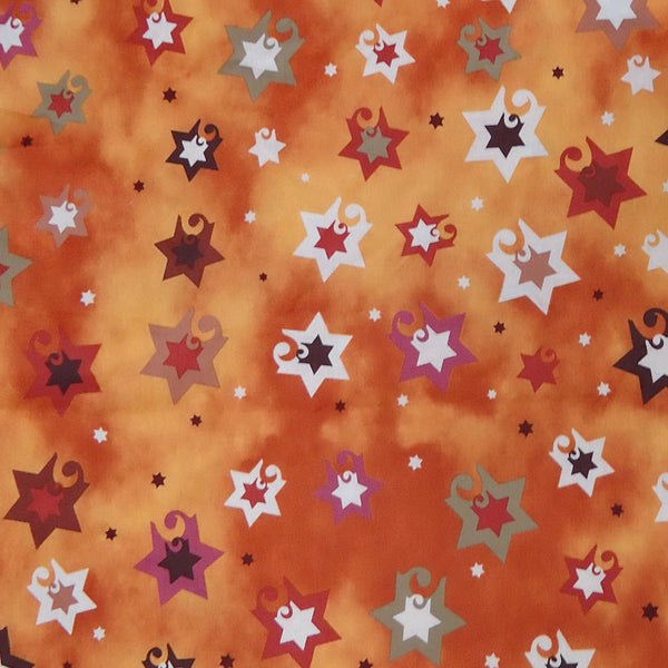 Quilted Jubilant Stars Fabric