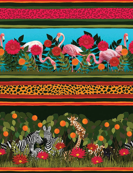 Jungle Stripe - 1 YD