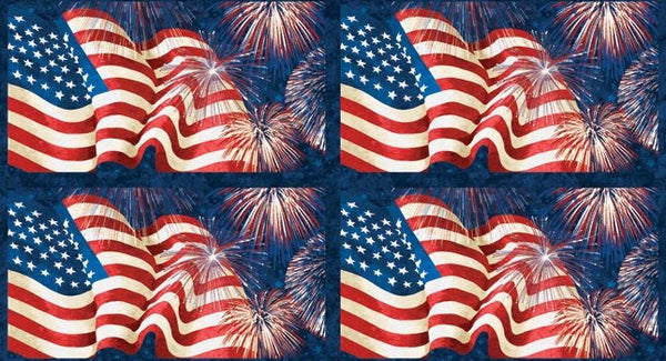 Patriotic Flag Panel - 5 LEFT