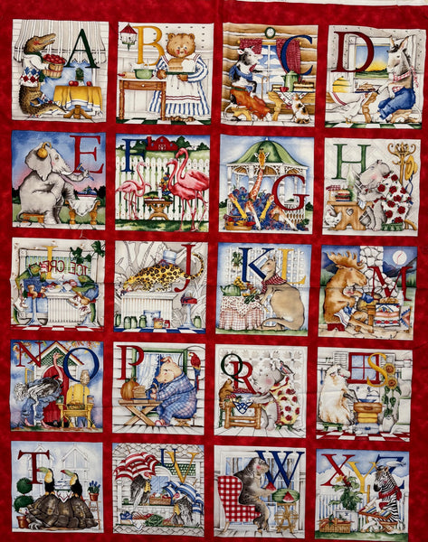 ALPHABET PANEL -  35" x  42" --1 LEFT