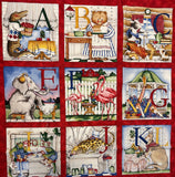 ALPHABET PANEL -  35" x  42" --1 LEFT