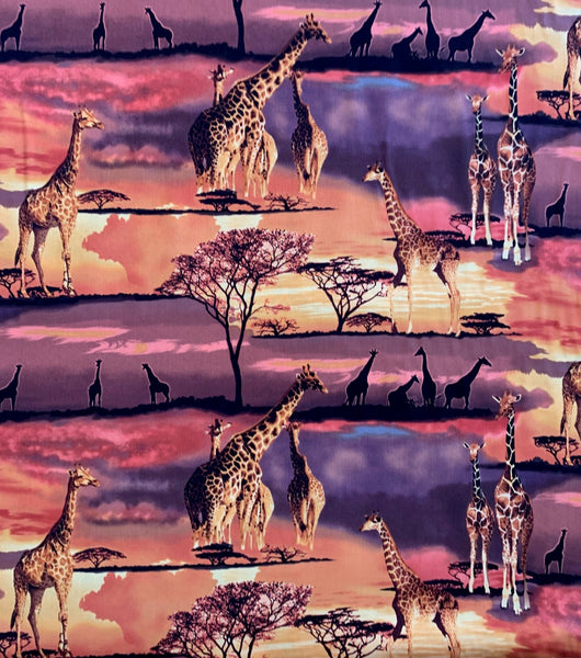 Giraffes on the Plains