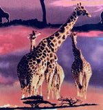Giraffes on the Plains