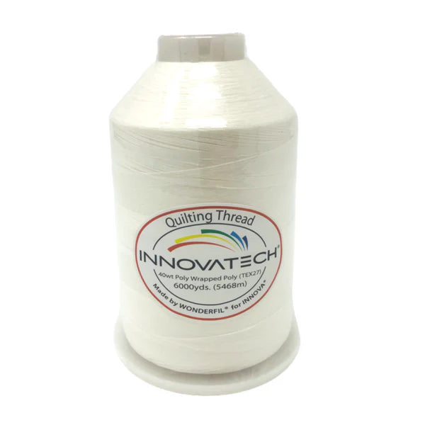 INNOVATECH WHITE QUILTING THREAD - 4 LEFT