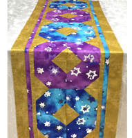 Quilted Elegance Table Runner (Blues & Purples) - 1 LEFT!