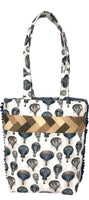Braided Ruffle Tote - Balloons