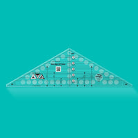 120-Degree Triangle Quilt Ruler 6-1/2in x 21-1/2in - 8 LEFT!