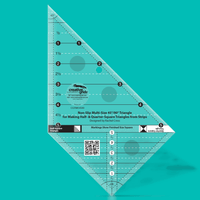 Multi Size Triangle 45 and 90 Degrees Quilt Ruler