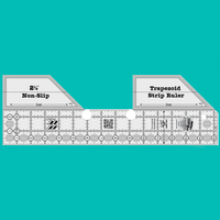 Trapezoid Single Strip Quilting Ruler